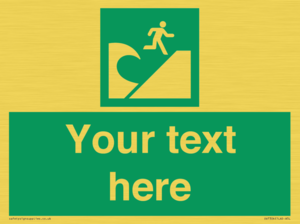 Custom Safe Condition Tsunami evacuation area